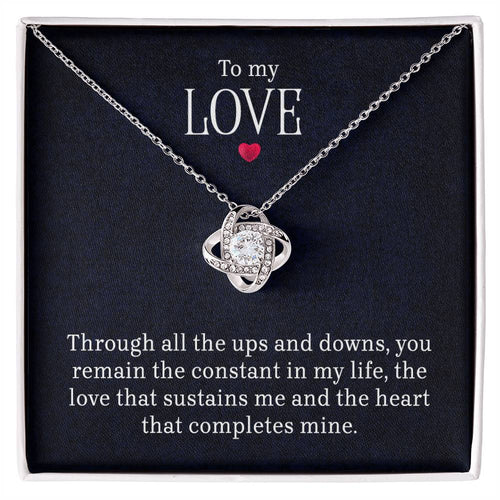 A mi amor - Collar Lov eKnot 