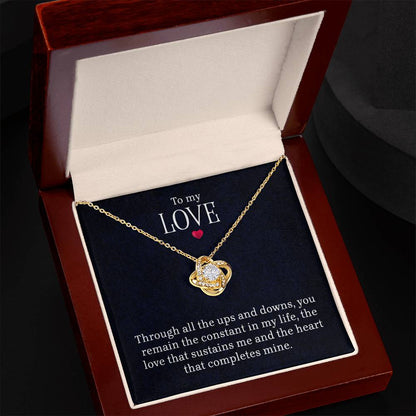 A mi amor - Collar Lov eKnot 