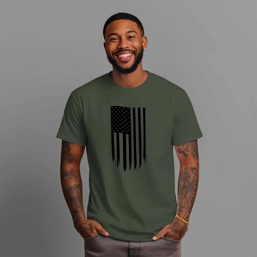Patriotic Flag Tee